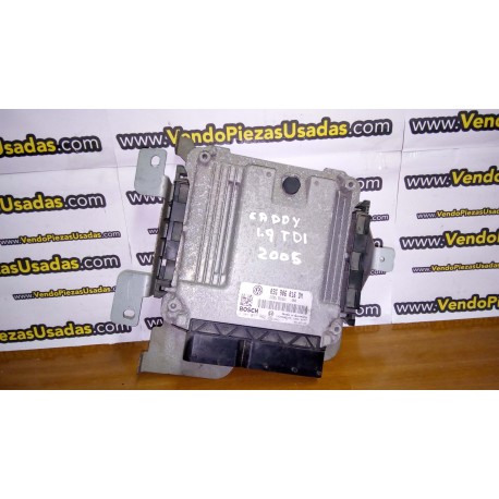 CADDY 2K TOURAN 1T - Centralita motor ECU UCE calculador 1900 TDI BJB 03G906016DM -0281011882