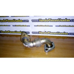 A3 8P - LEON 2 - ALTEA - TOURAN - OCTAVIA - JETTA - Tubo codo enfriador gases EGR BKD BKP 03G131521T