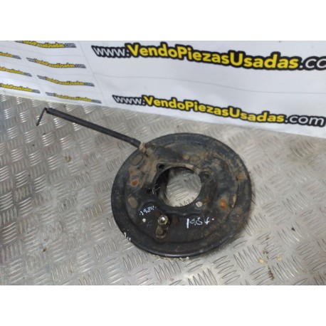 HONDA HRV - 2001 - 1600-16V- TAMBOR BUJE TRASERO PORTA ZAPATAS GASTADAS