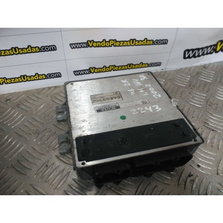 NNW004140 4161 2 NNN100743 E0BD 0982 YM A0047 MG ZR CENTRALITA MOTOR ECU 1400 16V