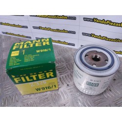 W916 1 W916/1 FILTRO MANN- FORD SCORT SCORPIO SIERRA TRANSIT SAAB 96