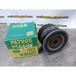 W914 11 W914/11 FILTRO MANN - CITROEN BX C15 VISA - PEUGEOT 104 204 205 304 305