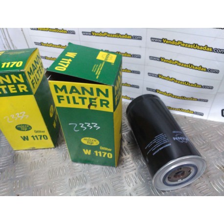 W1170 FILTRO MANN- FIAT IVECO