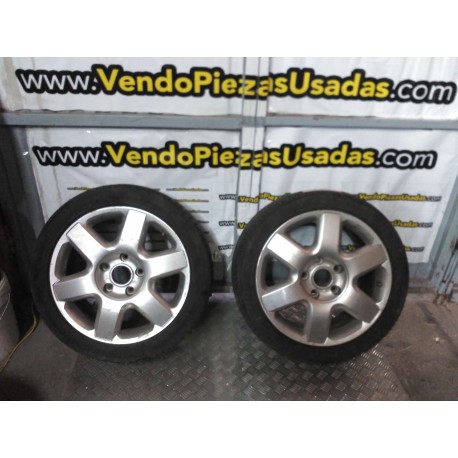 2 LLANTAS ALUMINIO VOLKSWAGEN TOUAREG 235 45 18 98W MICHELIN