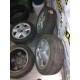 JUEGO 4 LLANTAS RENAULT MEGANE COUPE 185 55 15 82W DUNLOP SPORT - 1 LLANTA ROTA -