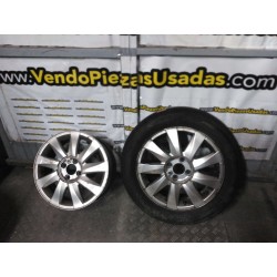 2 LLANTAS ALUMINIO RENAULT MEGANE 2 - 205 55 16 - UN NEUMATICO NUEVO FIRESTONE