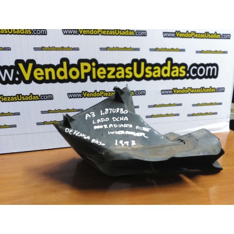 8L0117339 TOMA DE PLASTICO INTERCOOLER RADIADOR AUDI A3 8L 1800 TURBO AGU DESPIECE