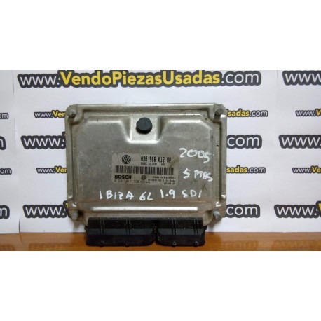 IBIZA 6L - 1900 SDI -ASY- 64CV- centralita motor ECU UCE 038906012HP